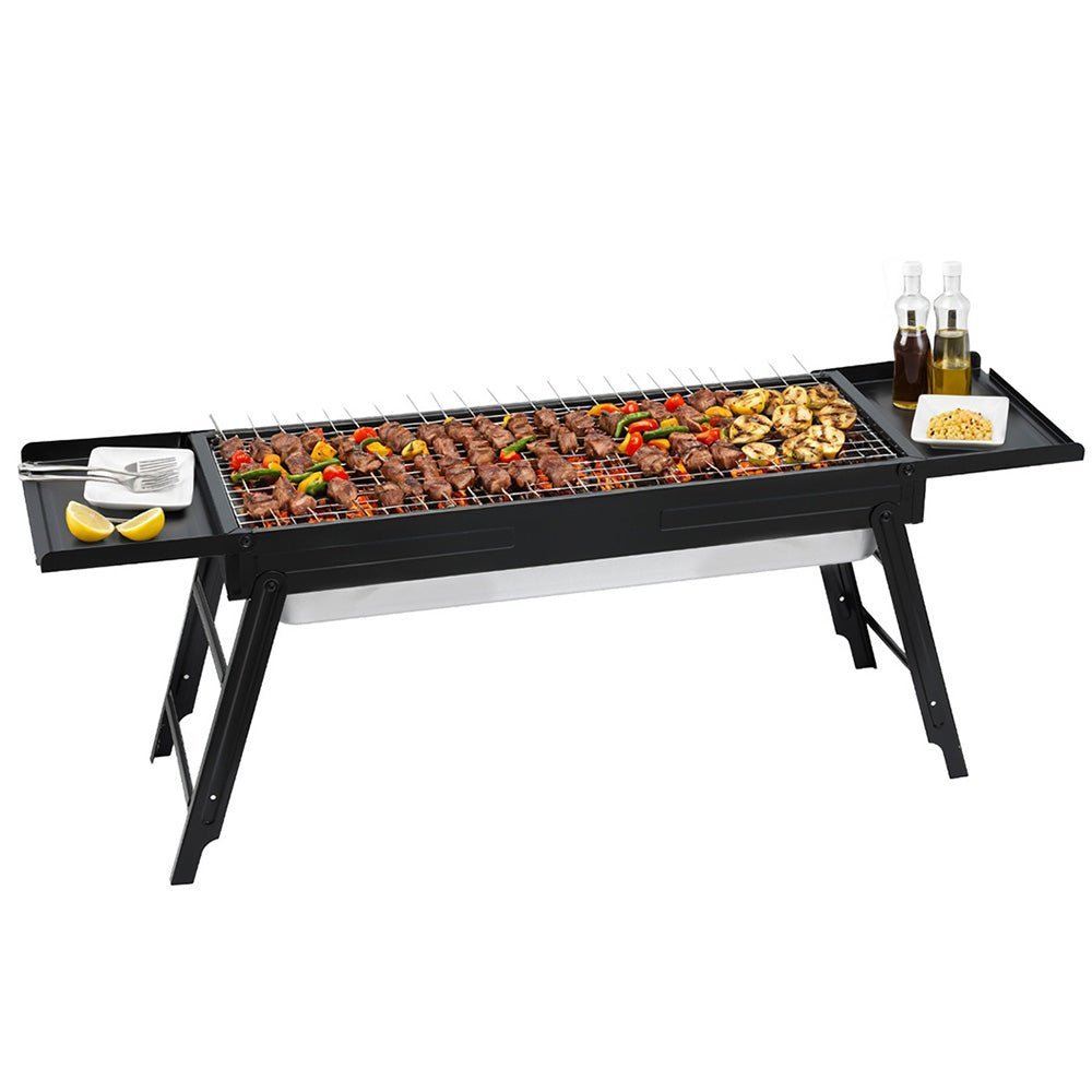 Grillz Foldable Charcoal BBQ Grill