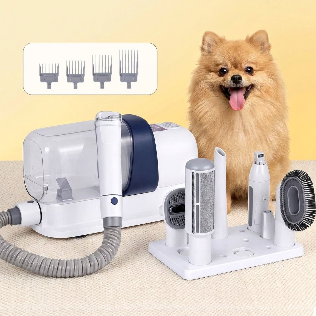 i.Pet 7-in-1 Pet Grooming Vacuum Kit