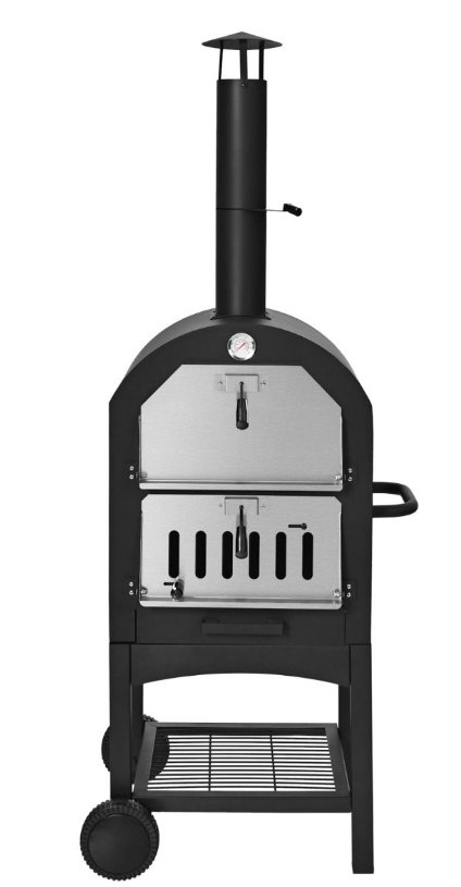 3-in-1 Wood Fired Pizza Oven and BBQ Grill