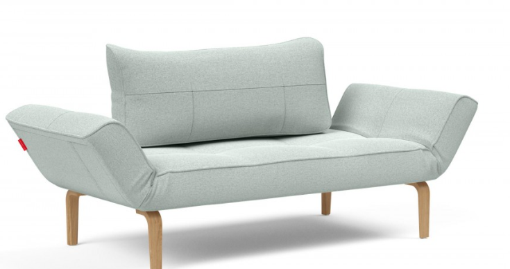 Zeal Day Bed with Oak Bow Leg 