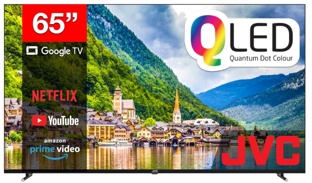JVC 65" 4K QLED Google TV