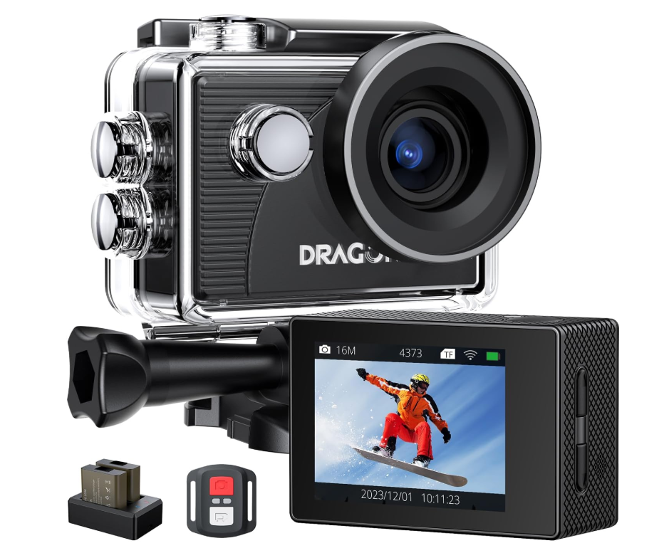 Dragon Touch 4K30FPS Action Camera
