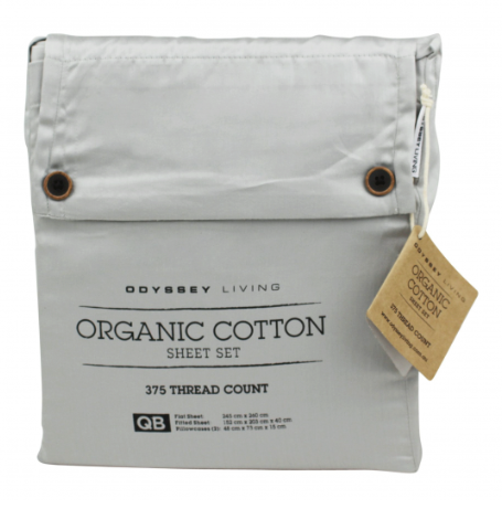 Odyssey Organic Cotton Percale Sheet Set