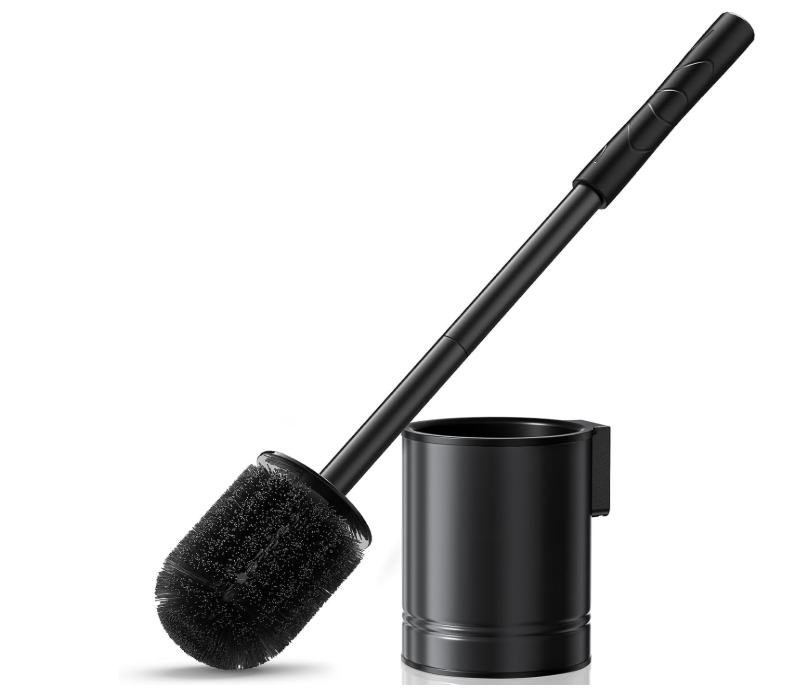 HAMITOR Stainless Steel Wall-Mount Toilet Brush