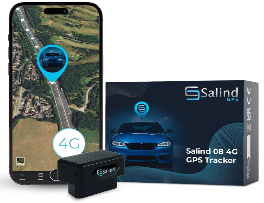 SALIND OBD2 Plug-In 4G GPS Tracker