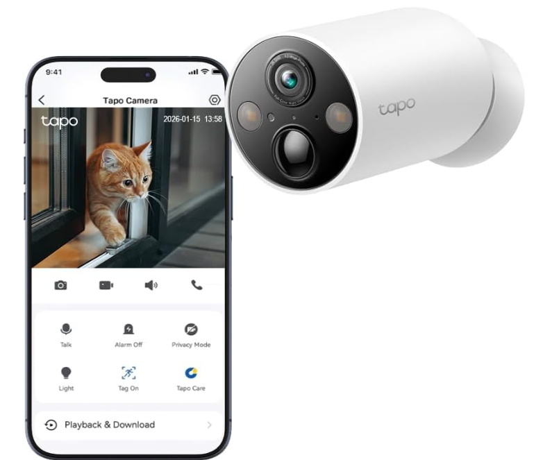 Tapo Wire-Free Outdoor Battery Camera