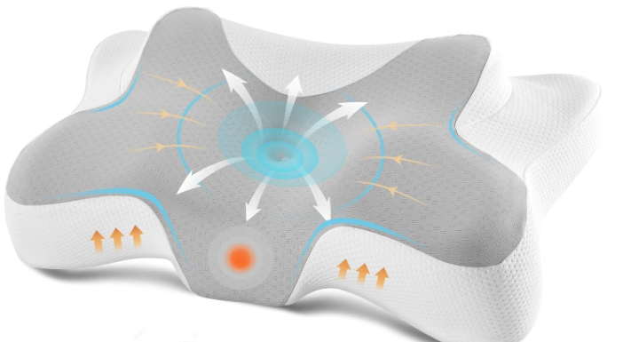 DONAMA Cervical Neck Pillow for Pain Relief