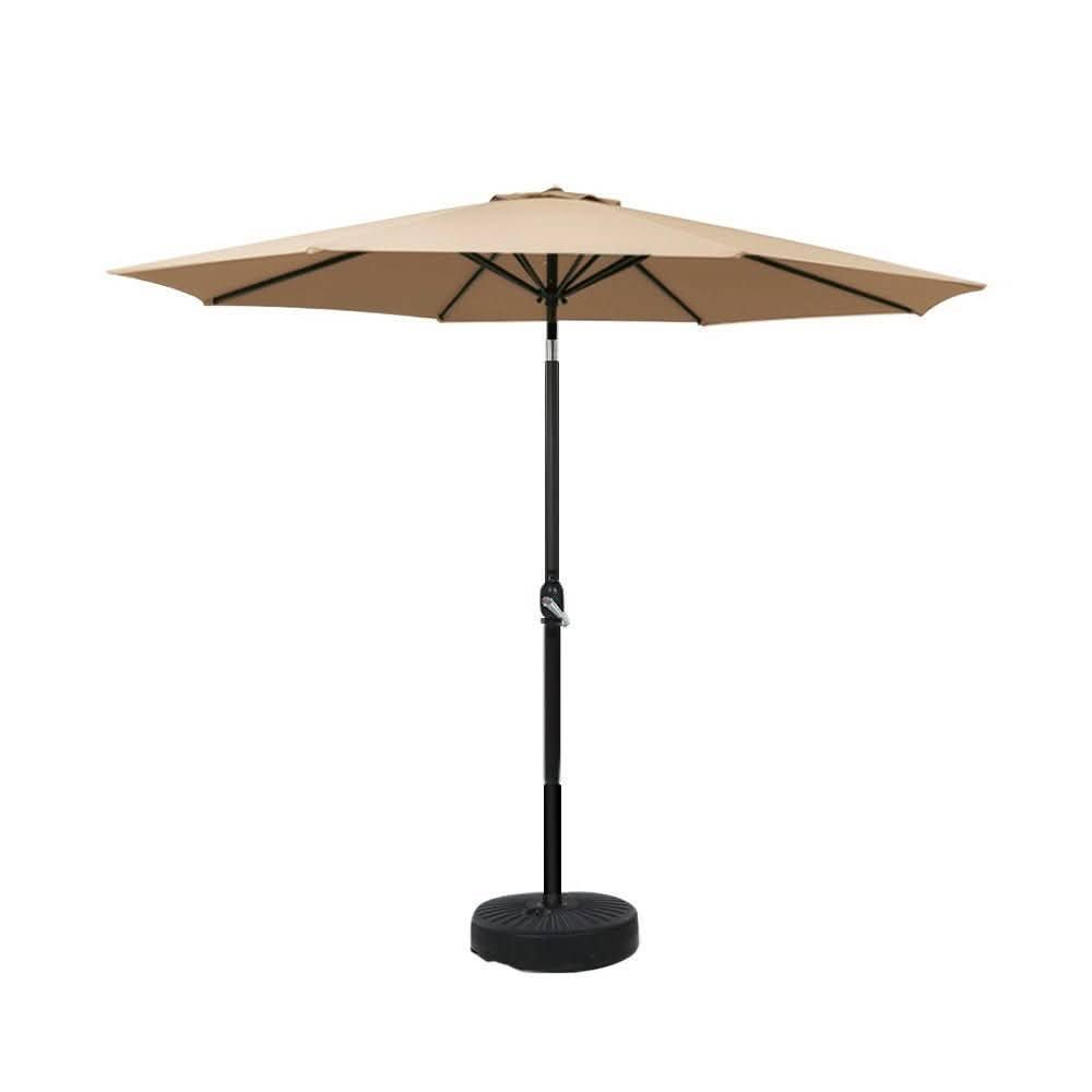 Instahut 2.7m Cantilever Umbrella with Base