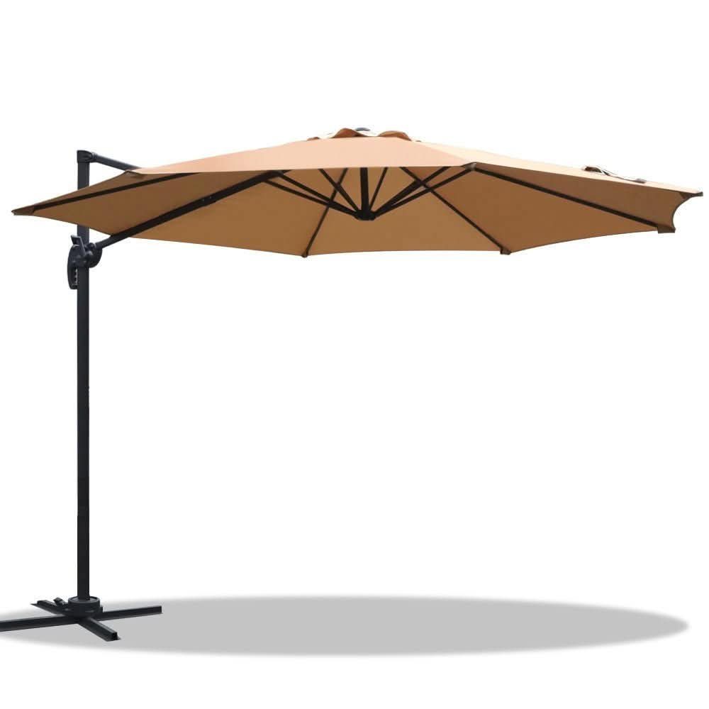 Instahut 3m Cantilever Umbrella Roma 360 Degree Tilt