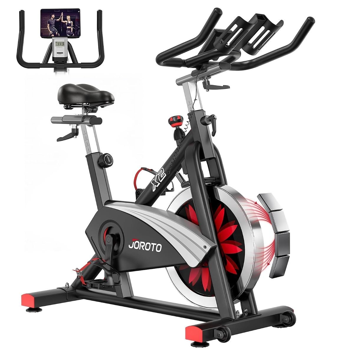JOROTO X2 Belt Drive Indoor Cycling Bike