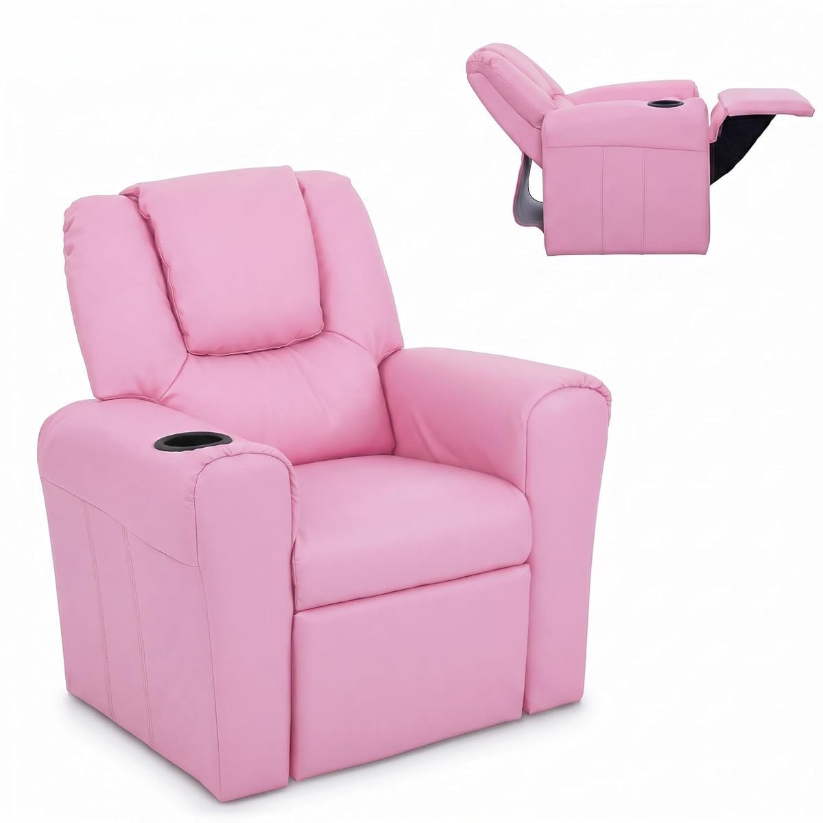 Keezi Kids PU Leather Recliner Chair
