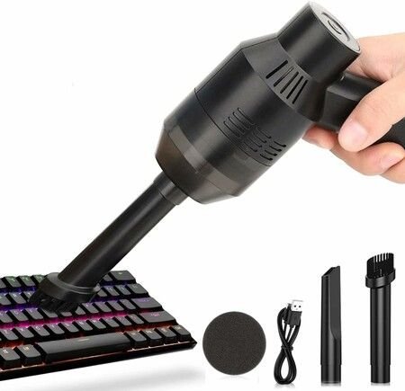 Rechargeable Mini Vacuum for Keyboards and Desks