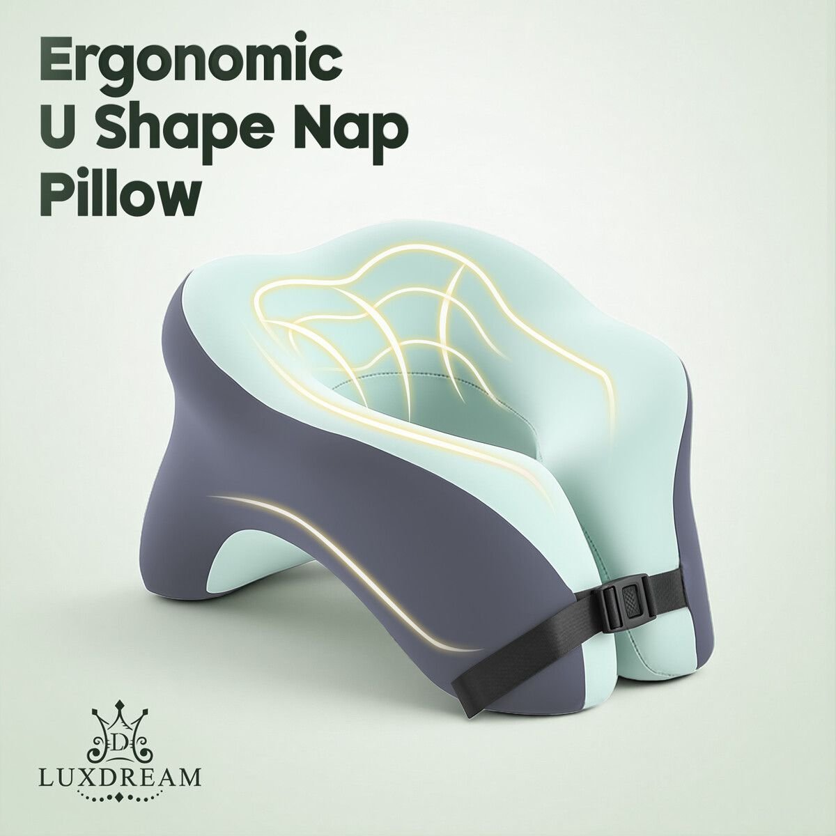 Luxdream U-shape memory foam neck pillow