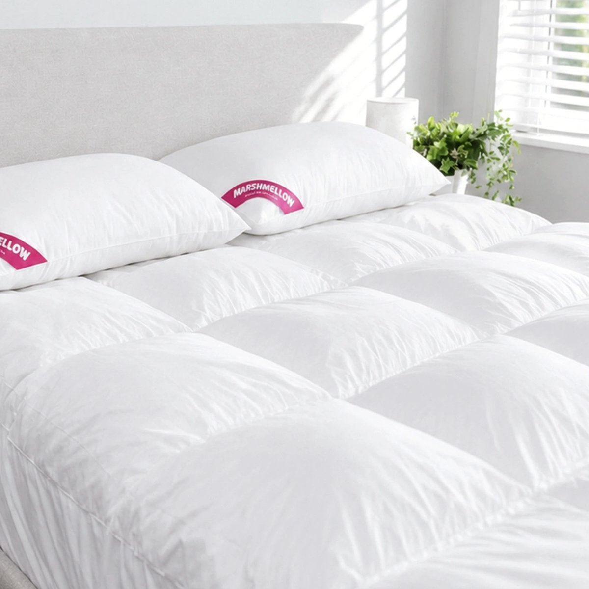 Marshmellow Plush Mattress Topper