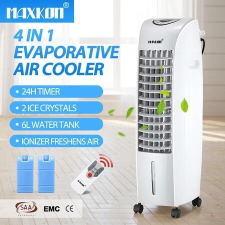 Maxkon 6L 4-in-1 Air Cooler