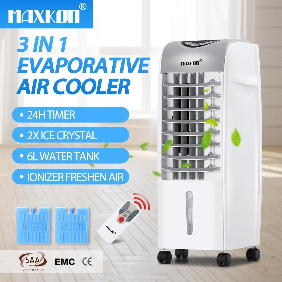 Maxkon 6L Evaporative Air Cooler
