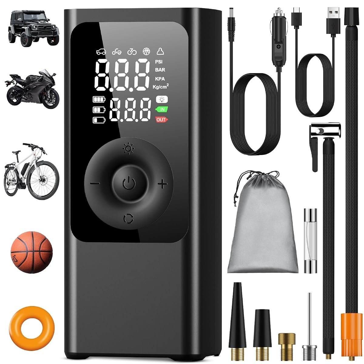 Micisty 10000mAh Dual Power Tyre Inflator