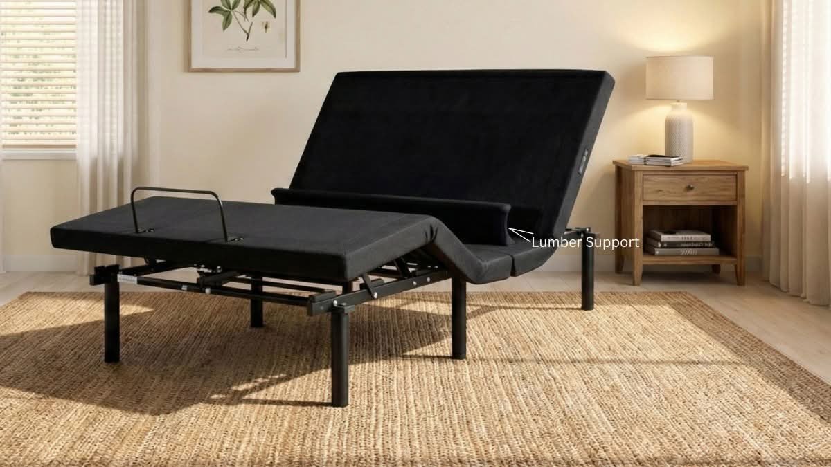 Motion Flex Series 3 Adjustable Base With Lumbar Support