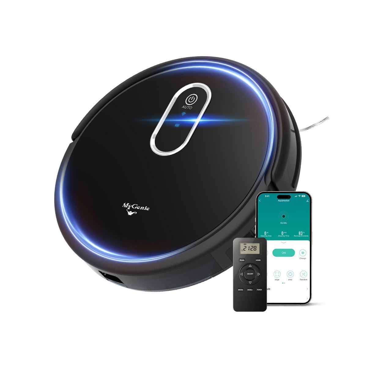 MyGenie HydraClean Robotic Vacuum