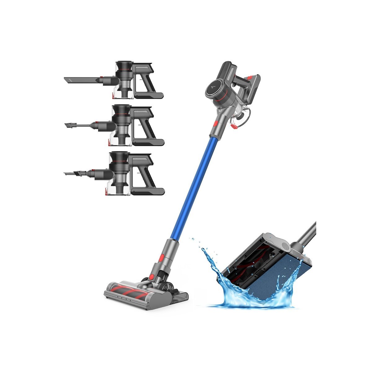 MyGenie Monster Vortex Cordless Stick Vacuum with Mop
