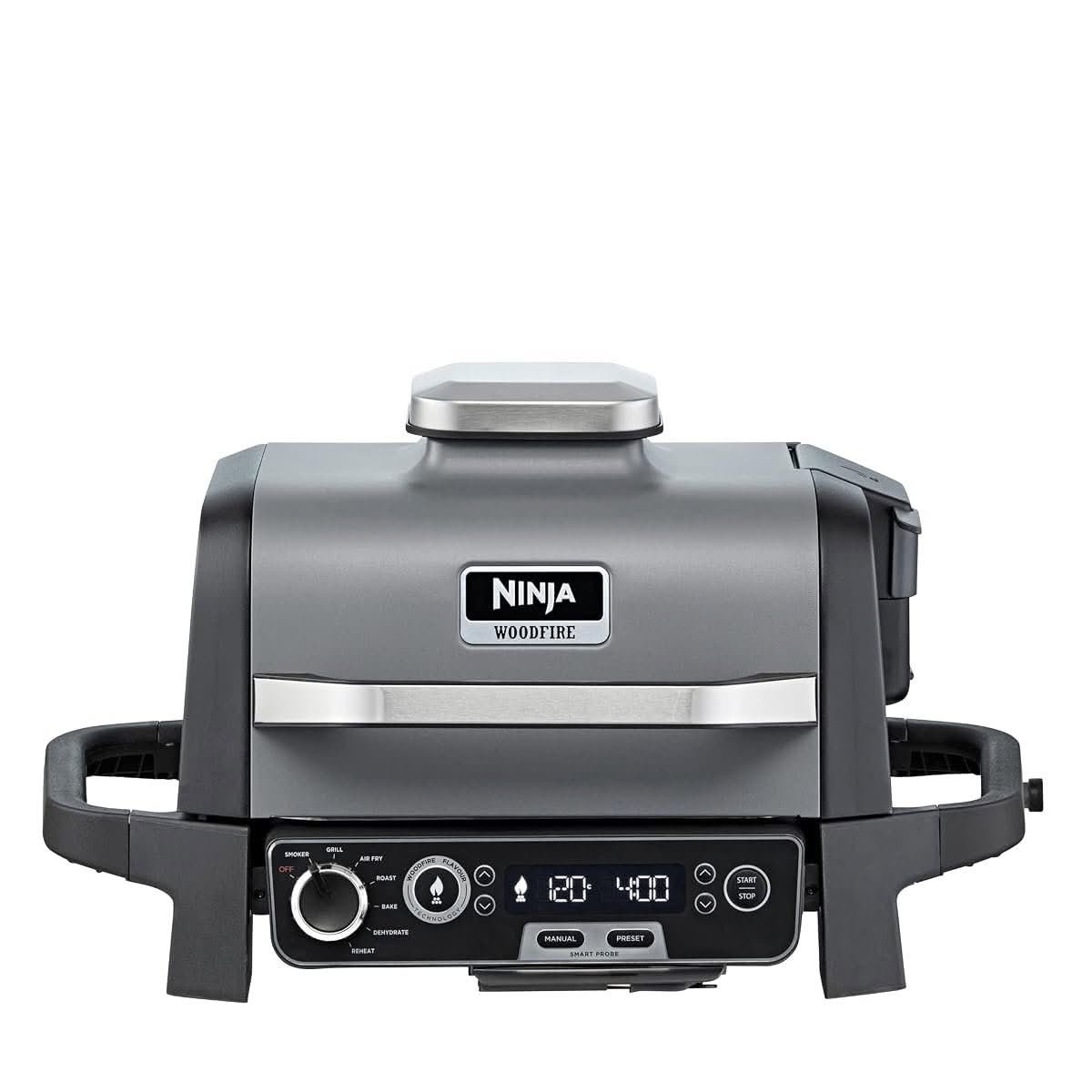 Ninja Woodfire 7-in-1 Electric BBQ Grill and Smoker - Best Premium All-in-One