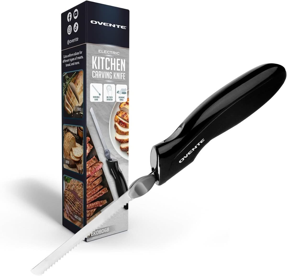 OVENTE EK0806B Electric Knife