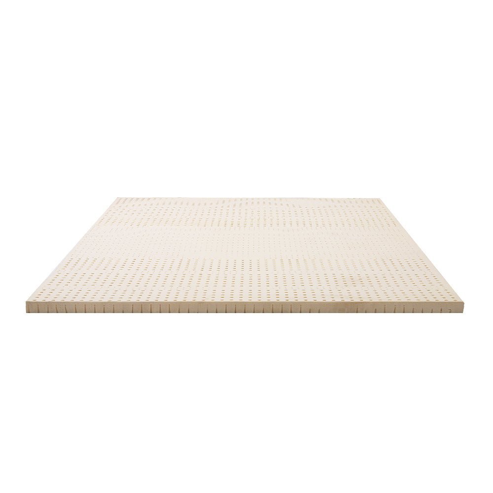 Giselle Bedding Natural Latex Mattress Topper with Honeycomb Ventilation