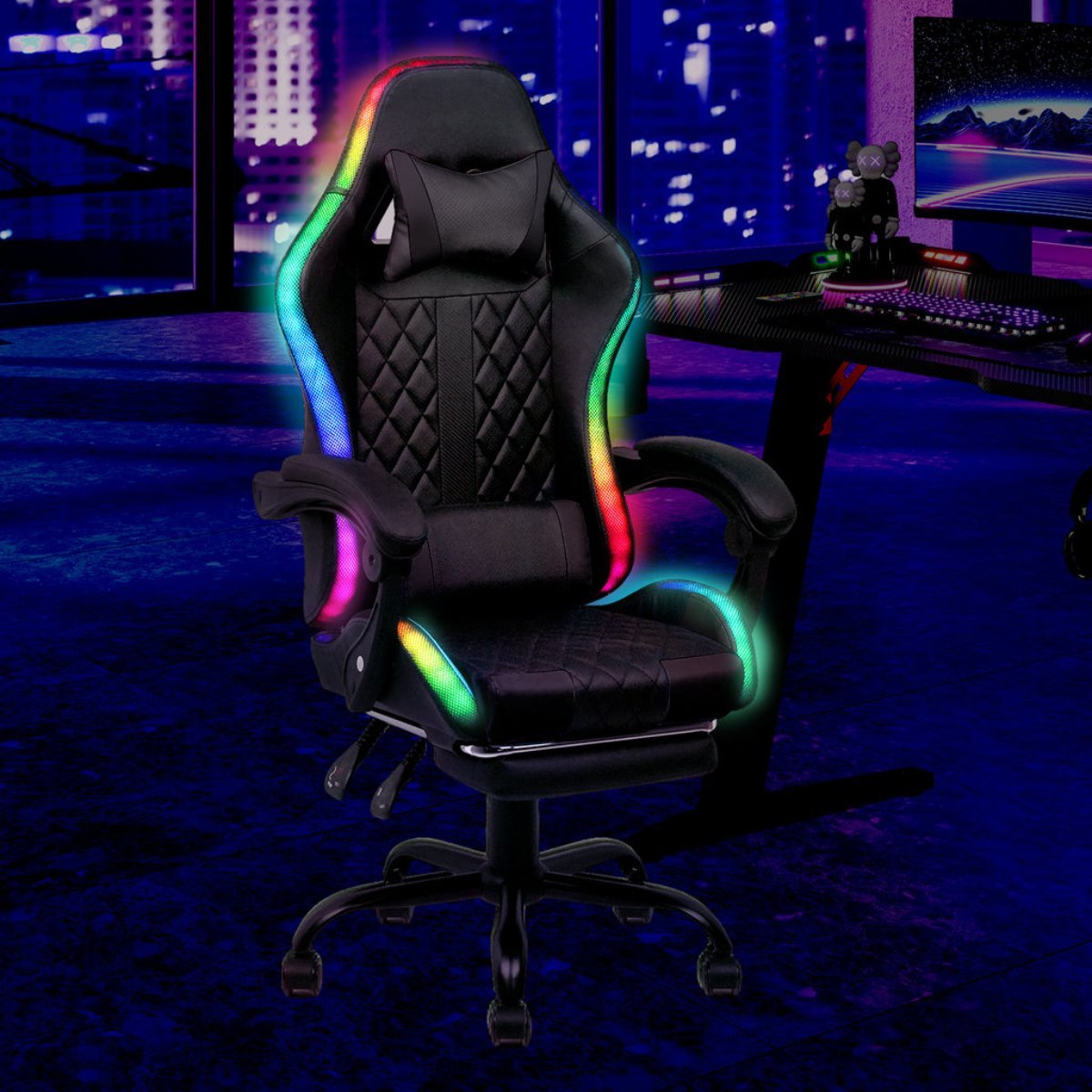 RGB LED Gaming Chair