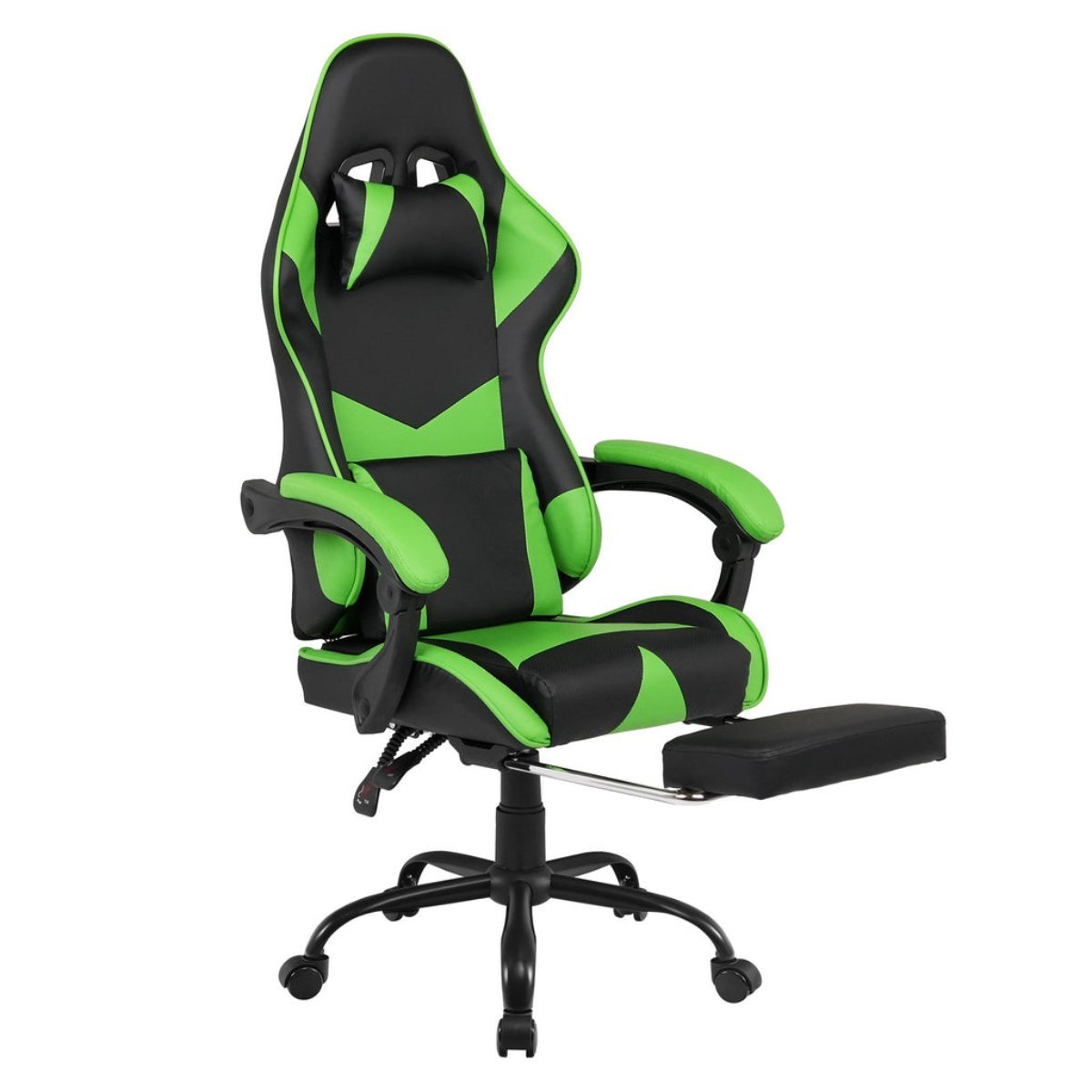 Reclining Gaming Chair with Footrest