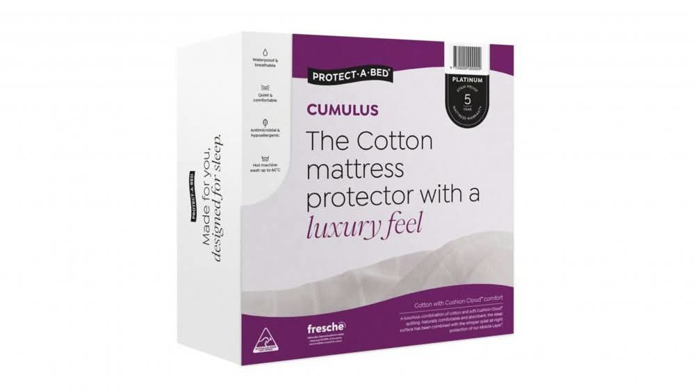 Protect-A-Bed Cumulus Fitted Waterproof Mattress Protector