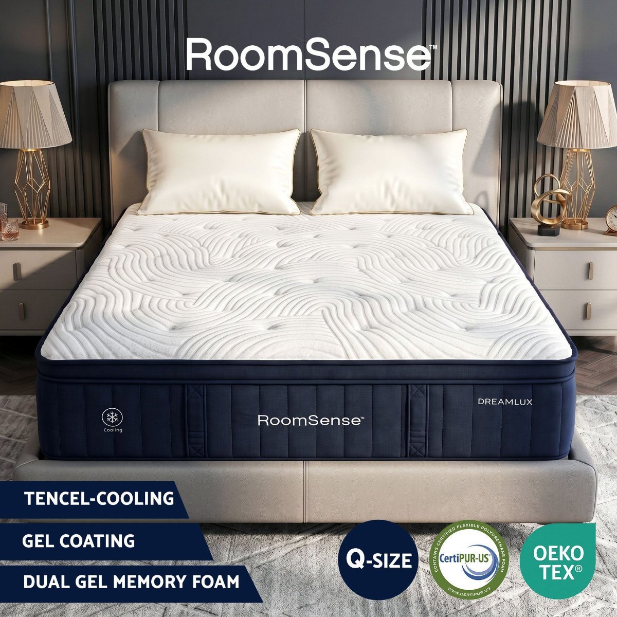 RoomSense Tencel Cooling Hybrid mattress