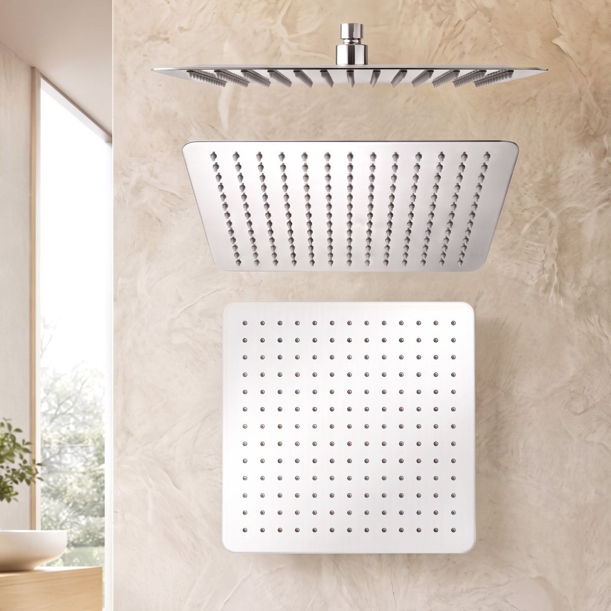 Cefito 12 Inch Extra Large Fixed Rain Shower Head