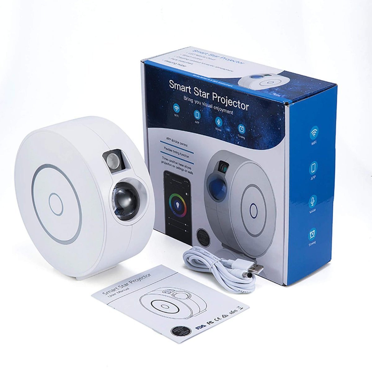 Social Hike Smart Galaxy Star Projector