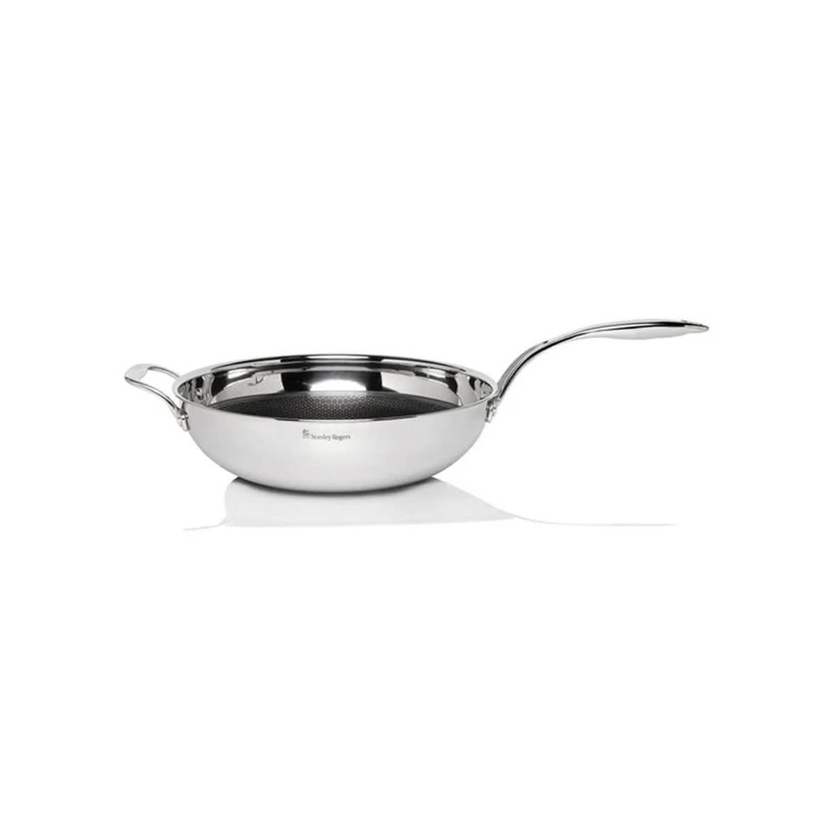 Stanley Rogers Matrix tri-ply wok pan 32cm