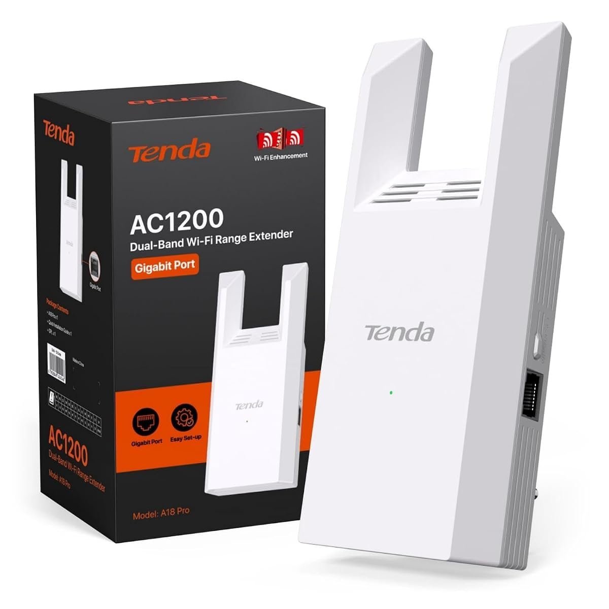 Tenda AC1200 WiFi Extender (A18Pro)