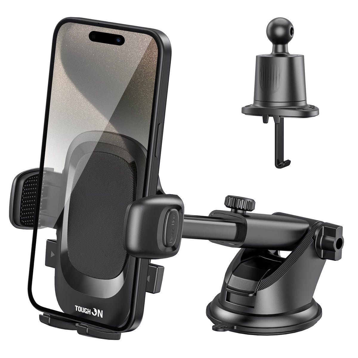 Tough On Universal 3 in 1 Car Mount