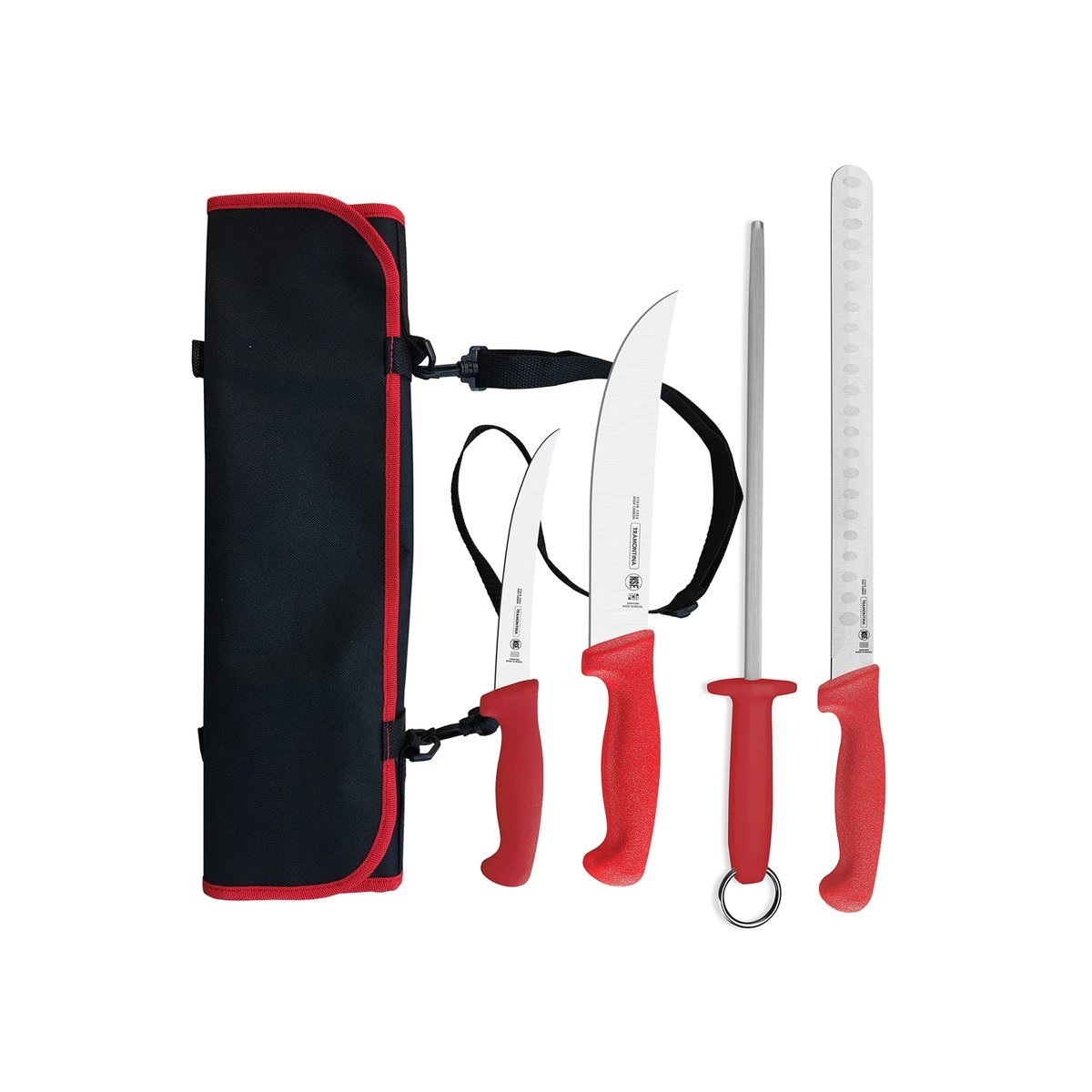 Tramontina Low and Slow 5-Piece Carving Set with Pouch