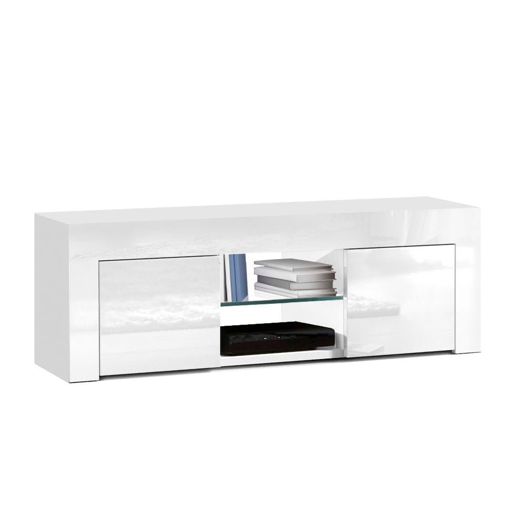 130cm White TV Cabinet