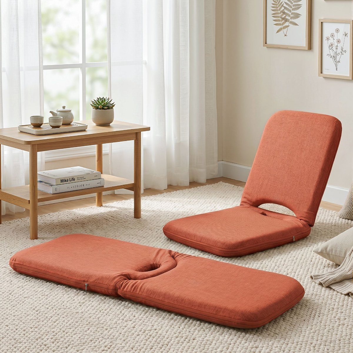 5 Position Adjustable Floor Chair
