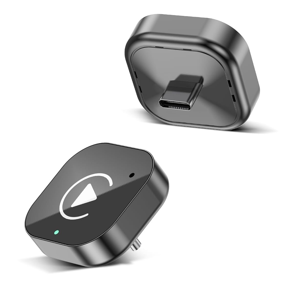 USB-C 2-in-1 wireless CarPlay adapter