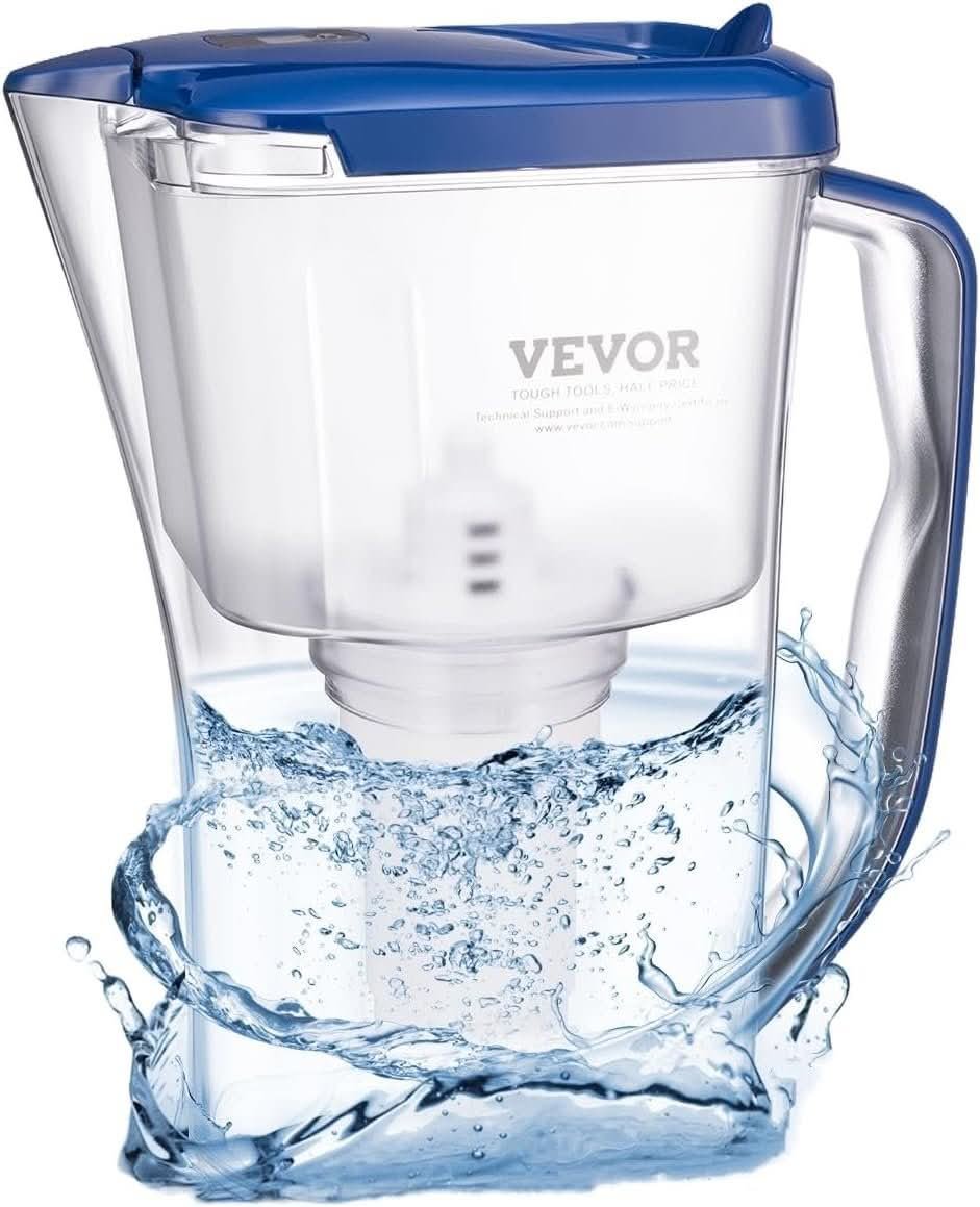 VEVOR 10-Cup Water Filter Pitcher