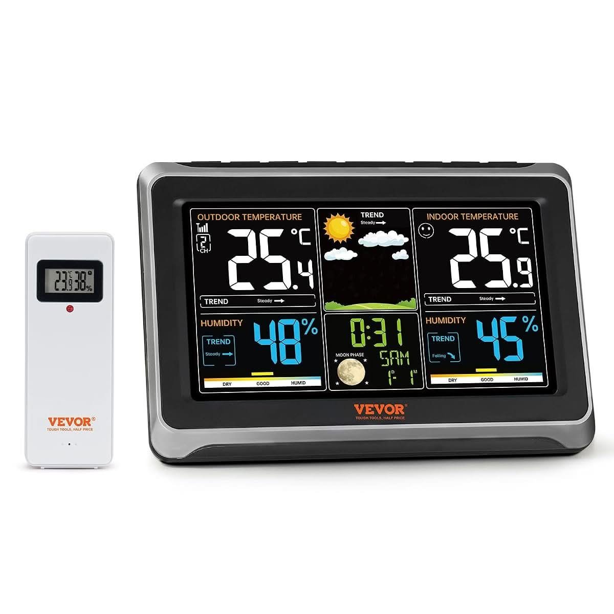 Vevor Weather Station Indoor Outdoor