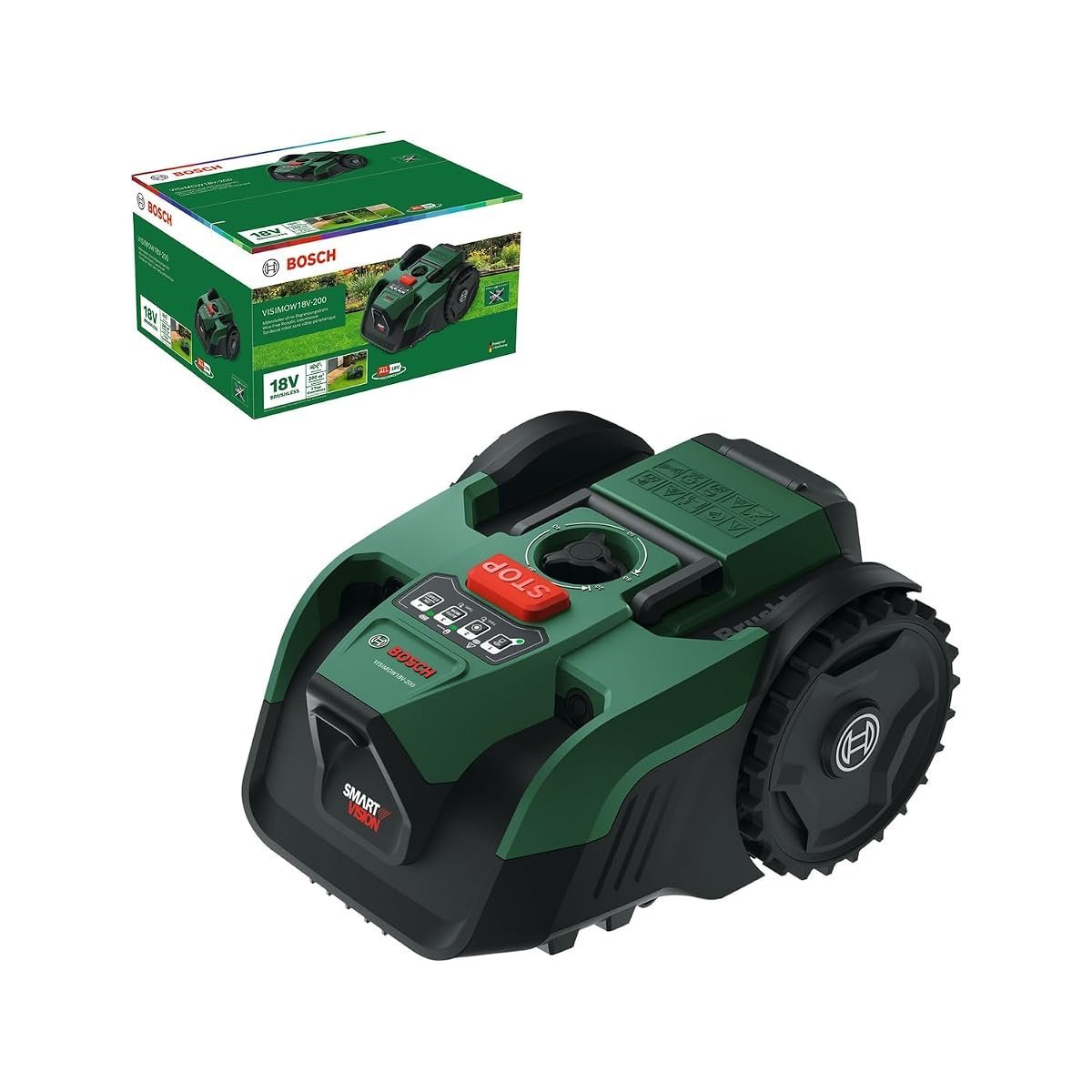 Bosch VisiMow 18V-200 robotic lawnmower