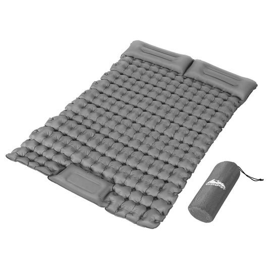 Weisshorn Self Inflating Double Mat with Pillow Bag