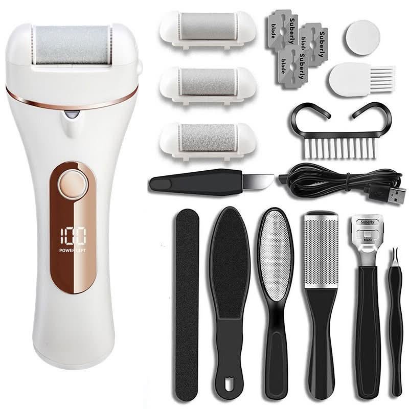 14-in-1 Rechargeable Pedicure Kit