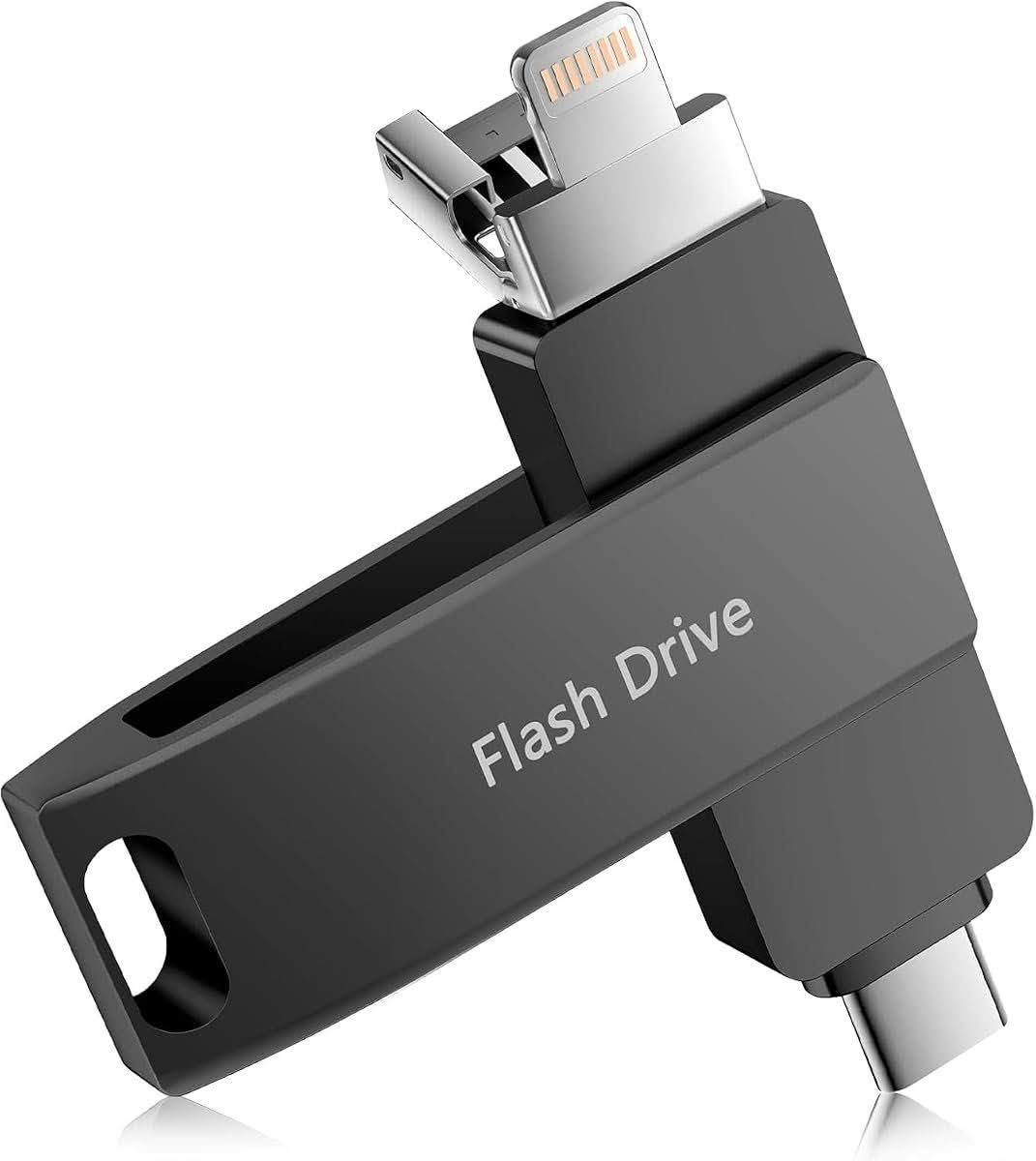 512GB 3-in-1 USB Flash Drive for iPhone and Android