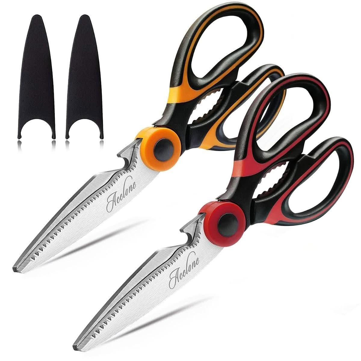Acelone All Purpose Kitchen Scissors 2 Pack