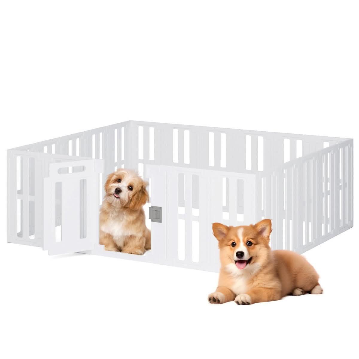 10-Panel Clear-View HDPE Playpen