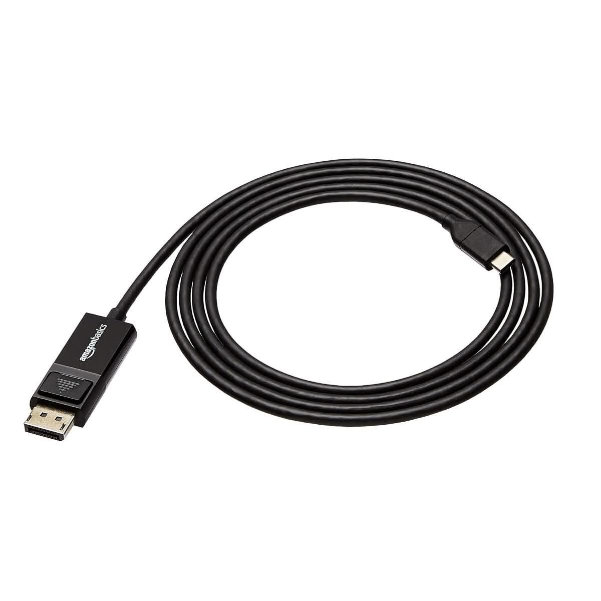 Amazon Basics USB-C to DisplayPort Cable