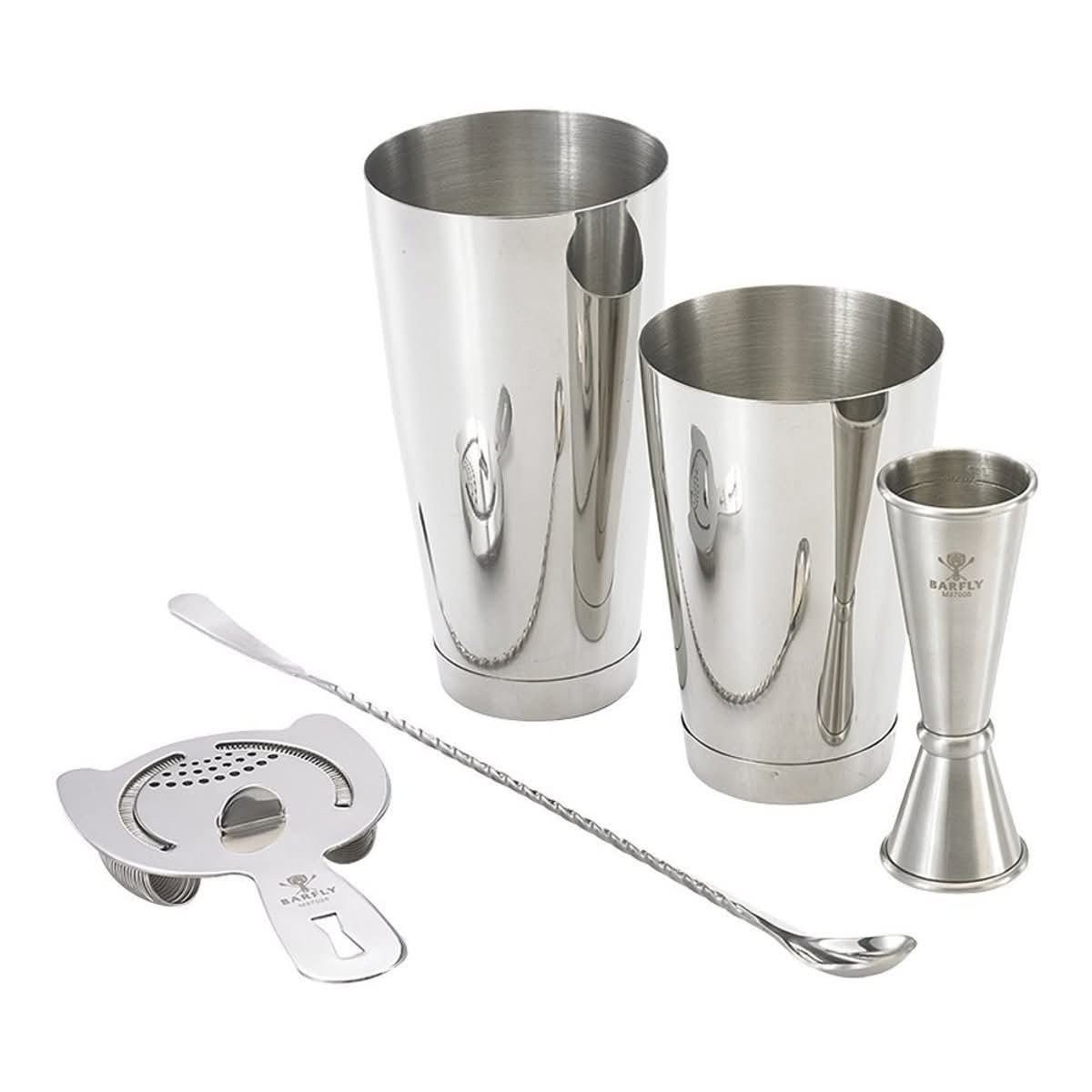 Barfly Basics Cocktail Set 5-Piece Stainless Steel